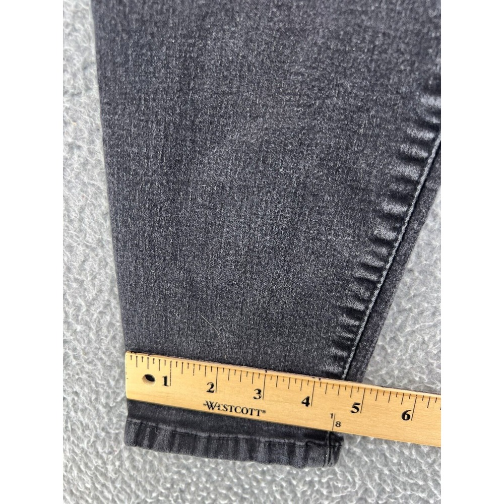 DEMOCRACY Women's Ab Technology 16W Skinny Ankle Jeans Mid-Rise Black Stretch - Picture 7 of 14